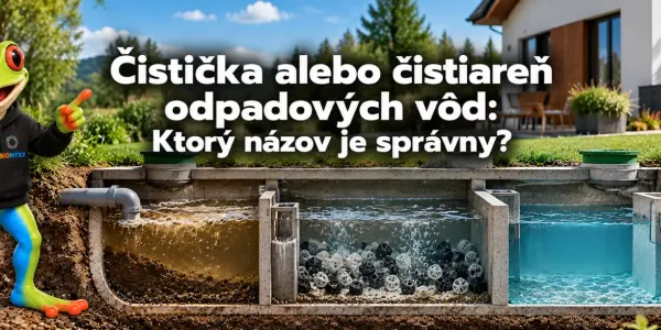 Čistička alebo čistiareň odpadových vôd: Ktorý názov je správny?