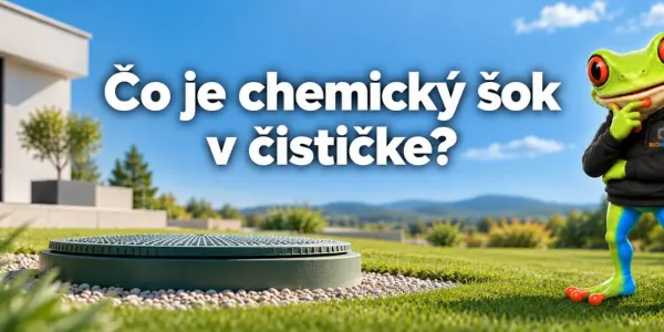 Čo je to chemický šok v čističke?
