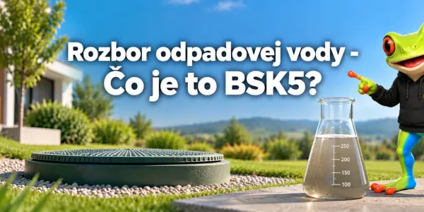 Rozbor odpadovej vody – Čo je to BSK₅?