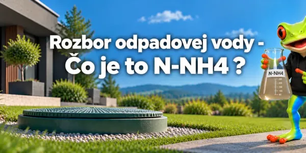 Rozbor odpadovej vody – Čo je to N-NH₄
