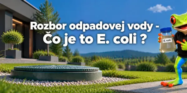 Rozbor odpadovej vody – Čo je to Ecoli